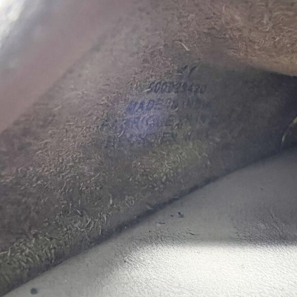 Free People Coronada Suede Slip-on Mules in Cognac Flats Slides Women 41 US 8.5 - Picture 12 of 13